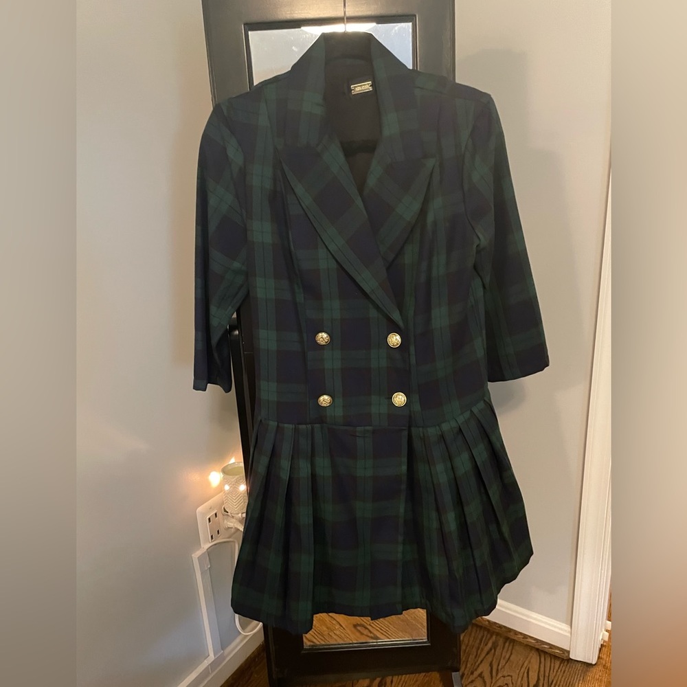 Alexia Admor Jackie Pleated Blazer Dress
